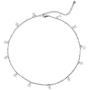 HUASAI Star Choker Necklace for Women Girls Delicate Handmade Gold Plated Brandy Melville Necklace Set Dainty Jewelry