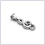 Fusamk Fashion Music Titanium Steel Note Symbol Pendant Charm Necklace Fusamk Fashion Music Titanium Steel Note Symbol Pendant Charm Necklace