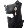NYI Style Vintage Burnished Gold Crystal Pearl Drop Earring Perfect for Bride, Bridal Party for Rustic Weddings, Mother of the Bride, Mother of Groom or any Special Occasion. NYI Style Vintage Burnished Gold Crystal Pearl Drop Earring Perfect for Bride, Bridal Party for Rustic Weddings, Mother of the Bride, Mother of Groom or any Special Occasion.