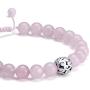 Top Plaza Healing Crystal Stone Bead Braided Bracelet Adjustable Gemstone Beaded Bracelets Yoga Meditation Reiki Balancing Quartz Jewelry for Womens Mens