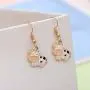 2 Pairs Cute Cat Dog Cow Stud Earring Dalmatians Spotted cat Animals Dangle Drop Earring for Women Girls Best Party Jewelry 2 Pairs Cute Cat Dog Cow Stud Earring Dalmatians Spotted cat Animals Dangle Drop Earring for Women Girls Best Party Jewelry