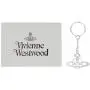 Vivienne Westwood Silver Saturn Pearl Necklace with Special Box and Paper Bag Vivienne Westwood Silver Saturn Pearl Necklace with Special Box and Paper Bag