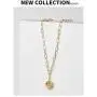 18k Gold Plated Medallion Necklace Coin Pendant Round Circle Disk Minimalist Jewelry for Women Teen Girls 18” 18k Gold Plated Medallion Necklace Coin Pendant Round Circle Disk Minimalist Jewelry for Women Teen Girls 18”