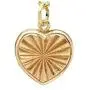 Pori Jewelers 14K Solid Yellow Gold Heart Charm Pendants- Multiple Styles Available Pori Jewelers 14K Solid Yellow Gold Heart Charm Pendants- Multiple Styles Available