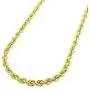 Orostar 10K Yellow Gold 3MM, 3.5MM, 4MM, Diamond Cut Handmade Rope Chain Necklace, 16'' - 30'' Orostar 10K Yellow Gold 3MM, 3.5MM, 4MM, Diamond Cut Handmade Rope Chain Necklace, 16'' - 30''