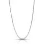 Authentic Solid Sterling Silver Franco Box Link .925 Rhodium Necklace Chains 1MM - 5.5MM, Silver Chain for Men & Women, Made In Italy, Next Level Jewelry