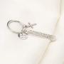 WUSUANED Galatians 5:22-23 Fruit of The Spirit Christian Keychain Bible Verse Jewelry
