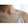 Soul Sister Pendant Necklace for Sister Gift Two Interlocking Heart Necklace Friendship Necklace Jewelry Women