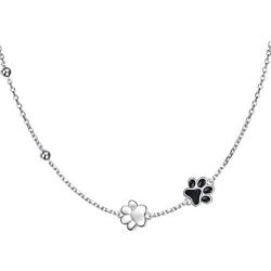 YinShan Dainty S925 Sterling Silver Jewelry Adjustable Choker Necklace Chain and Bracelet