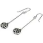 NOVICA .925 Sterling Silver Dangle Earrings Filigree Charm NOVICA .925 Sterling Silver Dangle Earrings Filigree Charm