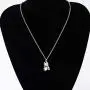 CENWA Pearl Peanut Pendant Necklace Mom of Twins Necklace Mother Daughter Jewelry Mommy to Be Twin Mom Gift Valentines Day Gifts