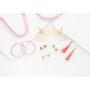 36 Pairs Tassel Earrings Colorful Long LayeredThread Ball Dangle Earrings Stud Earring Bohemian Tiered Tassel Drop Earrings Fashion Jewelry for Women Gifts
