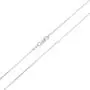 .925 Sterling Silver 0.7mm, 0.9mm, 1.1mm, 1.3mm, 1.5mm or 1.7mm Box Chain Necklace, Made In Italy