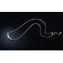Barzel 18K White Gold Plated or Rose Gold Plated Created White Opal Graduated Necklace