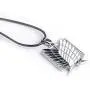MT Life Attack On Titan Wings of Freedom Necklace Anime Shingeki No Kyojin Scout Regiment Necklace Anime Jewelry