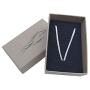 NAG.HC 925 Sterling Silver Chain 0.8MM Delicate Box Chain - Italian Necklace Chain - Tiny&Thin&Strong -Friendly Price & Quality 14''-30''