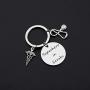 CENWA Nurse RN Gift Nurses Day Gift Doctor Nursing Jewelry Nurse Appreciation Superhero in Scrubs Keychain Nurse Life Gift