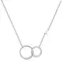 SANNYRA Mother of The Bride Necklace Initial Two Interlocking Infinity Double Circles Necklace 26 Letters Alphabet Jewelry for Women Mother Gifts SANNYRA Mother of The Bride Necklace Initial Two Interlocking Infinity Double Circles Necklace 26 Letters Alphabet Jewelry for Women Mother Gifts