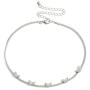 The Woos Bohemian Cute Butterfly Choker Necklace Gold Butterfly Crystal Clavicle Chain Elegant Statement Collar Shining Female Chocker Jewelry