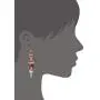 Bohemian Wood And Marble Effect Pentagon Shaped Drop Statement Earrings Bohemian Wood And Marble Effect Pentagon Shaped Drop Statement Earrings