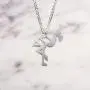 La Menagerie Flamingo Silver Origami Jewelry & Silver Geometric Necklace – 925 Sterling Plated Silver Necklace & Flamingo Necklaces for Women – Flamingo Necklace for Girls & Necklace La Menagerie Flamingo Silver Origami Jewelry & Silver Geometric Necklace – 925 Sterling Plated Silver Necklace & Flamingo Necklaces for Women – Flamingo Necklace for Girls & Necklace