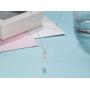 Sister Gifts from Sister, Sterling Silver Infinite Two Interlocking Infinity Double Hearts Necklace, Birthday Jewelry Gift Necklaces for Sisters, No Matter
