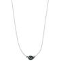 Boma Jewelry Sterling Silver Sideways Teardrop Necklace, 16 Inches