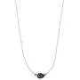 Boma Jewelry Sterling Silver Sideways Teardrop Necklace, 16 Inches Boma Jewelry Sterling Silver Sideways Teardrop Necklace, 16 Inches
