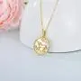 14K Solid Gold Unicorn Necklace Unicorn Jewelry for Girls Women Dainty Pendant Necklace Yellow Gold 18'' 14K Solid Gold Unicorn Necklace Unicorn Jewelry for Girls Women Dainty Pendant Necklace Yellow Gold 18''