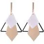ONLYJUMP Geometric Triangle Earring Metal Simple Drop Dangle Earring Plating Gold Black Bohemian Dangling Costume Earring For Women Girl Bar Party Fashion Jewelry