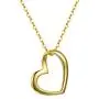 Solid 14k Gold Heart Necklace for Women, Fine Gold Love Jewelry for Wife/Mom/Girlfriend, Birthday Pesent for Her, 16+2 Inch Solid 14k Gold Heart Necklace for Women, Fine Gold Love Jewelry for Wife/Mom/Girlfriend, Birthday Pesent for Her, 16+2 Inch
