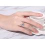 PLATO H S925 Sterling Silver Fox Animal Sets Crystals for Women Teen Girl