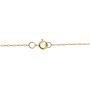 Dazzlingrock Collection Thin Delicate 10 Karat Loose Rope Chain Necklace (18 inch), Yellow Gold