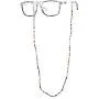 KELITCH Eyeglass Chains for Mask Rainbow Chains Necklace for Women Boho Jewelry Letter Choker Fashion Collares Necklaces Sunglass Chains