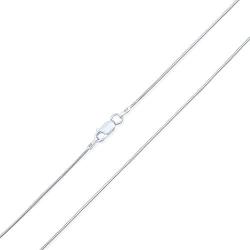 Simple 020 Gauge Link Magic 8 Sided Snake Chain Necklace For Women 925 Sterling Silver Made In Italy 14 16 18 20 24 Inch