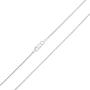 Simple 020 Gauge Link Magic 8 Sided Snake Chain Necklace For Women 925 Sterling Silver Made In Italy 14 16 18 20 24 Inch