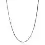 BERRICLE Italian Rhodium Plated Sterling Silver Popcorn Fashion Chain Necklace 1mm BERRICLE Italian Rhodium Plated Sterling Silver Popcorn Fashion Chain Necklace 1mm