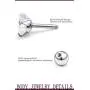 Jenxnjsjo Cartilage Earrings Stud Earrings Helix Conch Piercing Jewelry Cubic Zirconia Stud Earrings Screw Back Earrings for Women Cartilage Earring Stud Stud Earring Set Earrings With Screw Backs