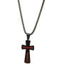 Faith Forge Baseball Cross Necklace + Jewelry Box & Prayer Card I Can do All Things Bible Verse Quote - Stainless Steel Baseball Chain - Baseball Gifts for Athletes