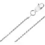 925 Sterling Silver chain Italian diamond cut Rope Chain 1.3 mm, 1.5 mm, 2 mm, 2.3mm, 2.5mm, 3mm For Women & Men 16-36 Inches New Solid 925 Italy Necklace - Lobster Claw Clasp With Extra Clasp