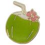 CAROMAY 7 PC Enamel Lapel Pins Set Summer Beach Cartoon Starfish Badge Corsage Collar Brooch Cute Shell Coconut Palm Wave