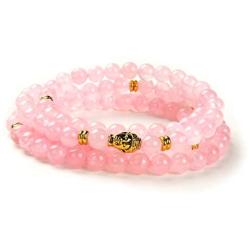 Self-Discovery 108 Japa Mala Beads Bracelet Buddha Charm Bracelet Necklace for Men Women Protection