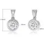 La Joya 1/6-1/3 Carat Total Weight (cttw) Certified Lab Grown Diamond Pendant Necklace - Bezel Set Yellow Gold Or White Rhodium Plated .925 Sterling Silver With Chain - GH Color And VS/SI Clarity La Joya 1/6-1/3 Carat Total Weight (cttw) Certified Lab Grown Diamond Pendant Necklace - Bezel Set Yellow Gold Or White Rhodium Plated .925 Sterling Silver With Chain - GH Color And VS/SI Clarity