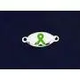 Fundraising For A Cause | Green Ribbon Awareness Stretch Bracelets - Inexpensive Bracelets for Organ Donation, Cerebral Palsy, Liver Cancer, Mental Health Awareness, Bipolar Awareness and Gift-Giving