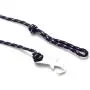 Heavstjer Fashion White Alloy Shark Tail Hook Colorful Rope Link Bracelet