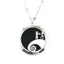 FIKA The Nightmare Before Christmas Jack Skellington Car Air Freshener Diffuser Vent Clip Or Necklace Locket Aromatherapy Essential Oil Great for Travel Pads (Necklace) FIKA The Nightmare Before Christmas Jack Skellington Car Air Freshener Diffuser Vent Clip Or Necklace Locket Aromatherapy Essential Oil Great for Travel Pads (Necklace)
