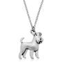 PammyJ Dog Jewelry - Puppy Necklace For Girls and Women, 17.5 inches