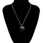 AKTAP Star Trek Inspired Necklace Glass Time Gem Star Trek Pendant Jewelry TV Movies Show Gift for Star Trek Fans