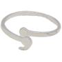 Giwotu Womens Mens Semicolon Ring for Girl Adjustable Ring Mental Health Ring Inspirational Jewelry Love Life for Graduation Student R004