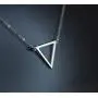 EFYTAL Inspirational Gifts for Women, Sterling Silver Triangle Necklace, Graduation Jewelry Gift for New Grad EFYTAL Inspirational Gifts for Women, Sterling Silver Triangle Necklace, Graduation Jewelry Gift for New Grad